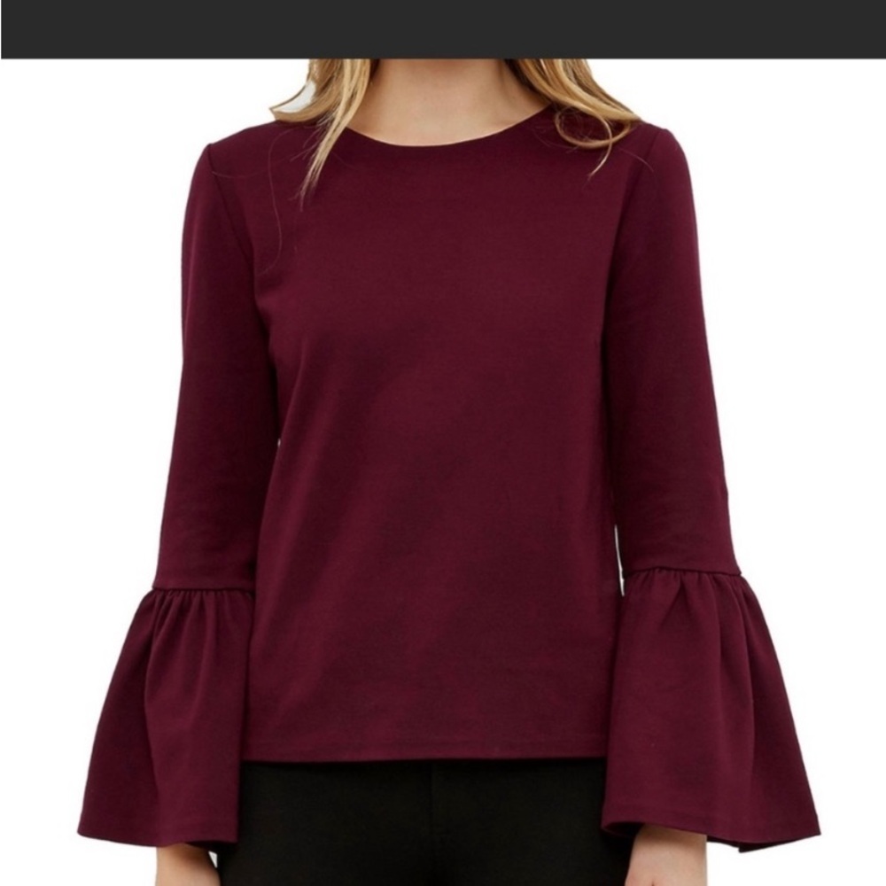 Ted Baker London Lolare bells sleeves top.